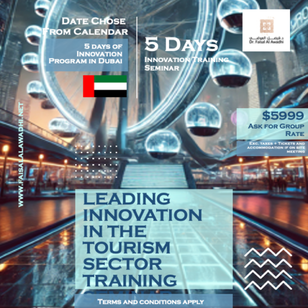 LEADING INNOVATION IN THE TOURISM SECTOR TRAINING SEMINAR- Dubai, 2025